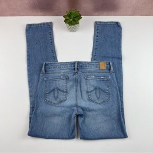 Level 99 Water Blue Skinny Denim Jeans Women 27 Casual
